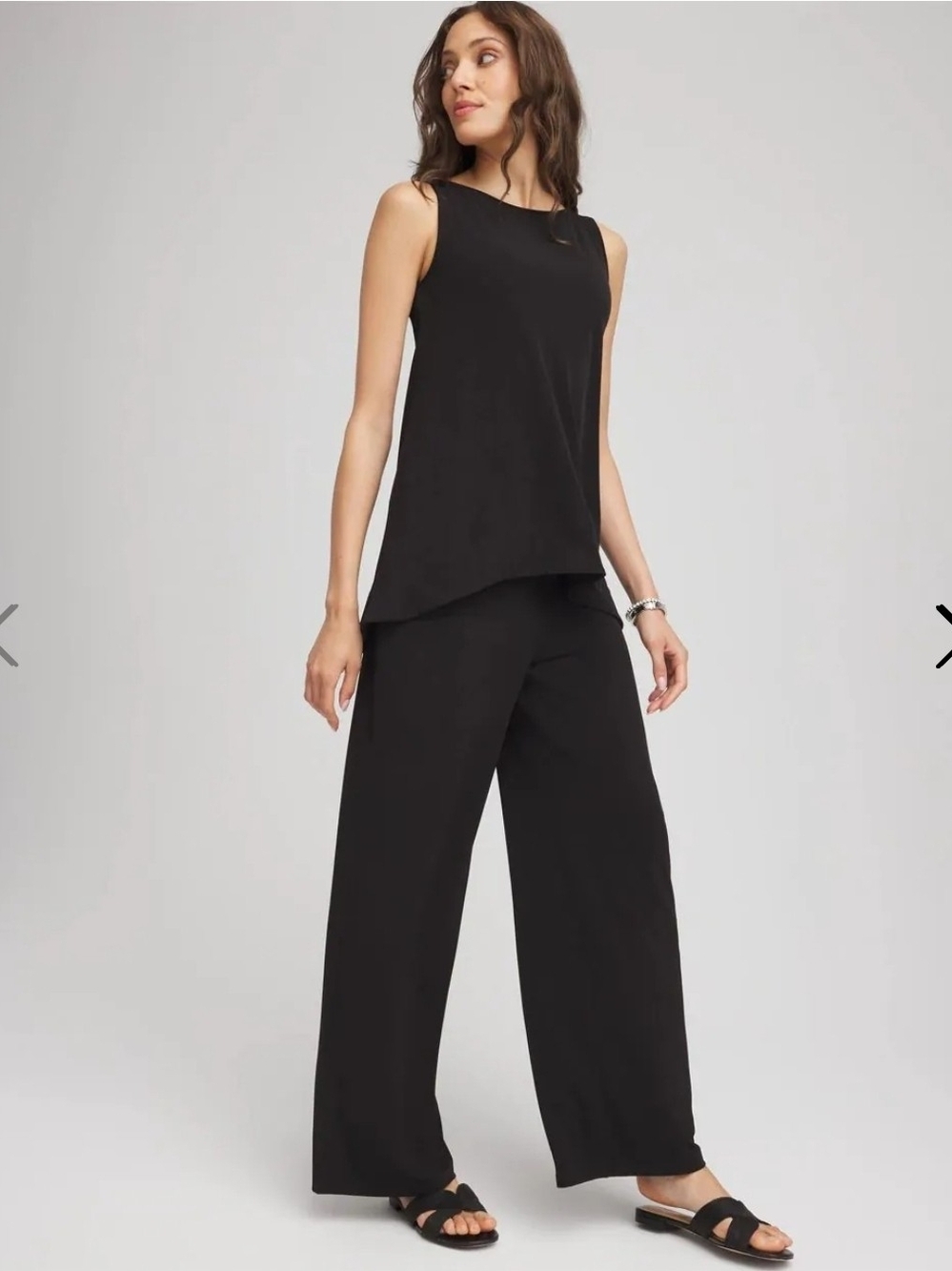 Petite Travelersโข Knit Wide-Leg Pants NWOT
